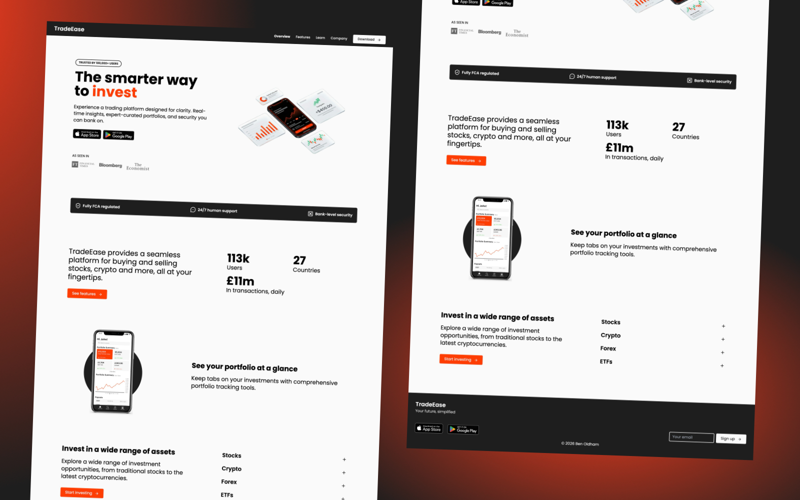 Full screenshot of homepage